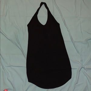 Forever 21 black halter dress